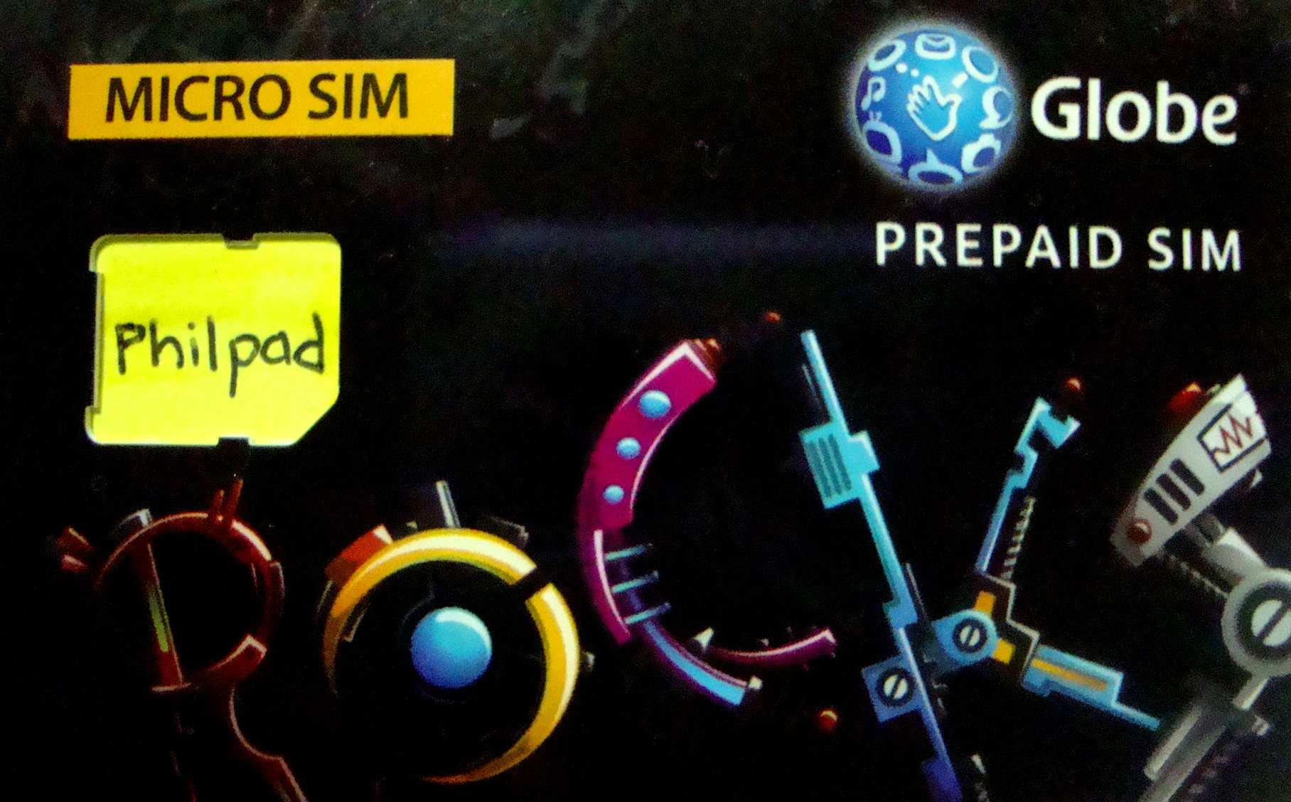 set up globe micro sim prepaid for iphone