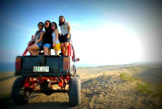 sand dunes paoay 4x4 adventure