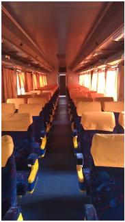 pnr reclining seats rate