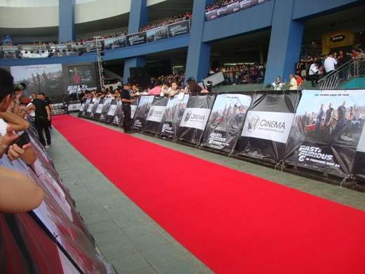fast and furious 6 manila red carpet