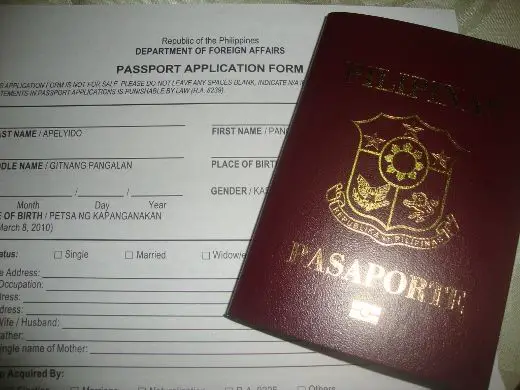 passport requirements dfa pampanga