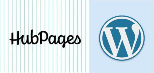 hubpages vs wordpress blogging