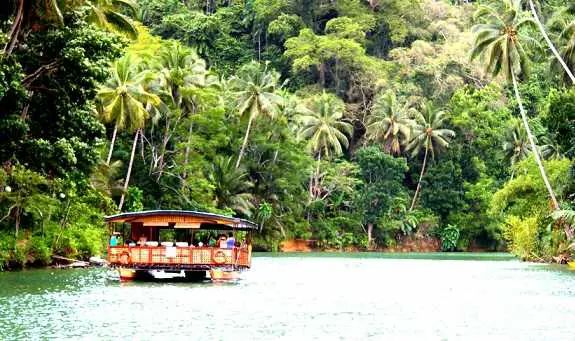 loboc river bohol philippines