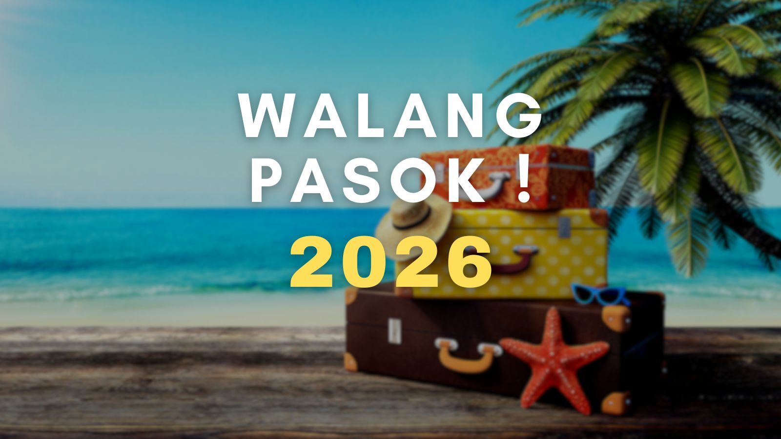 list of non working holidays in the Philippines