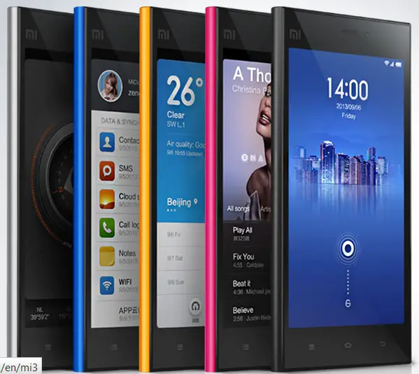 xiaomi mi3 philippines