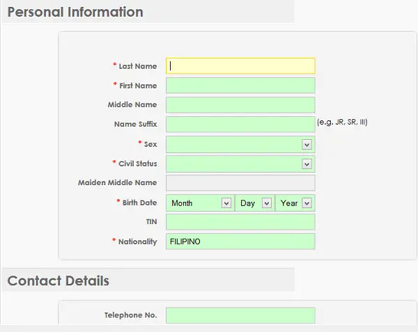 how to register philhealth number online