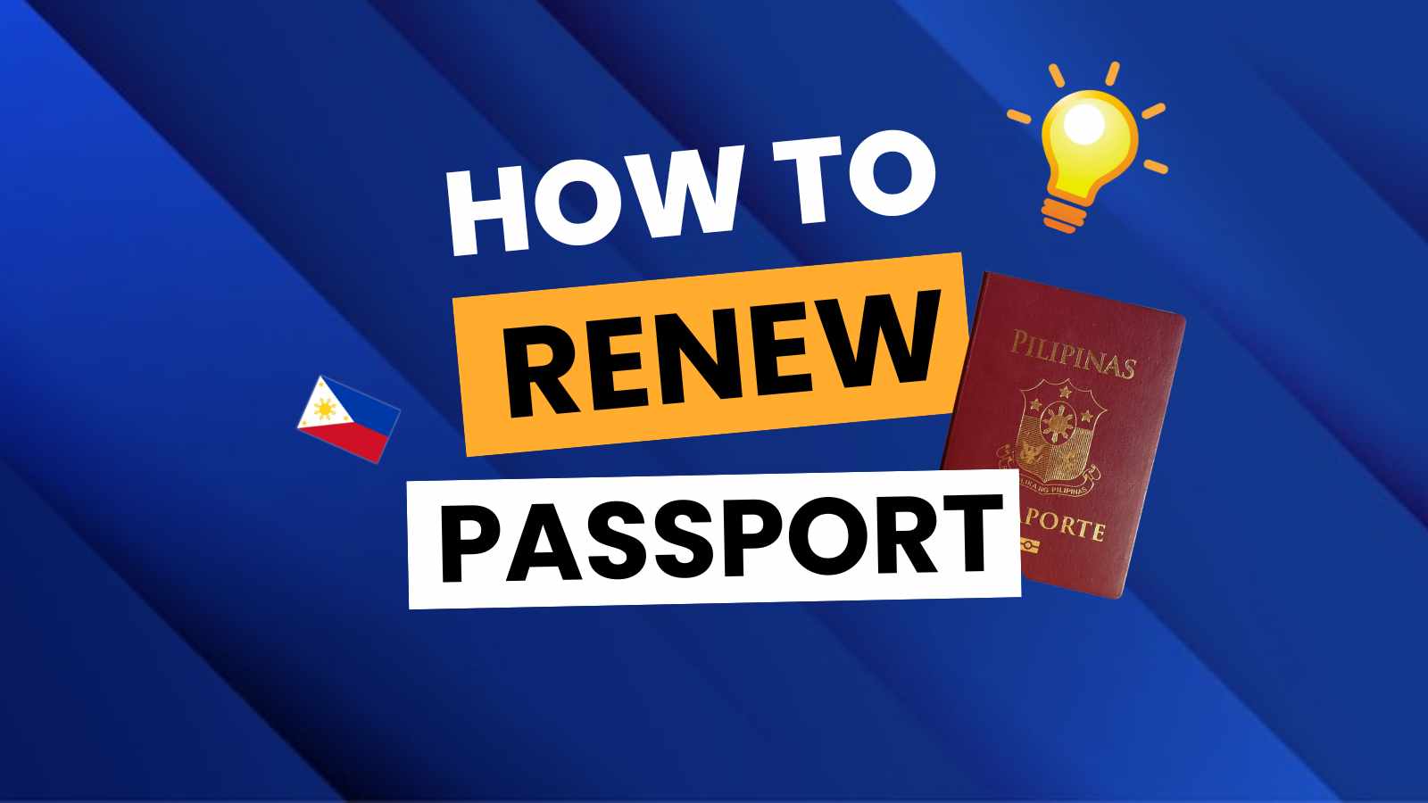 how to renew passport Philippines