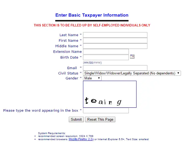 how to get tin id number online