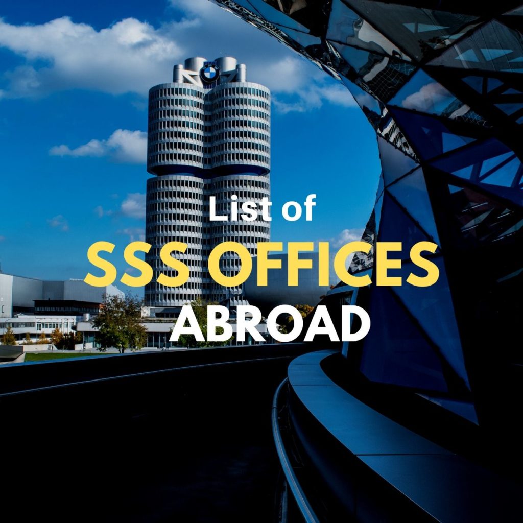 list of sss offices abroad