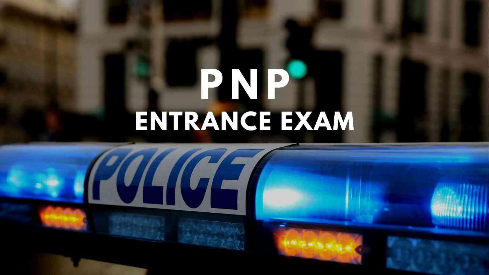 pnp entrance exam online application schedule requirements