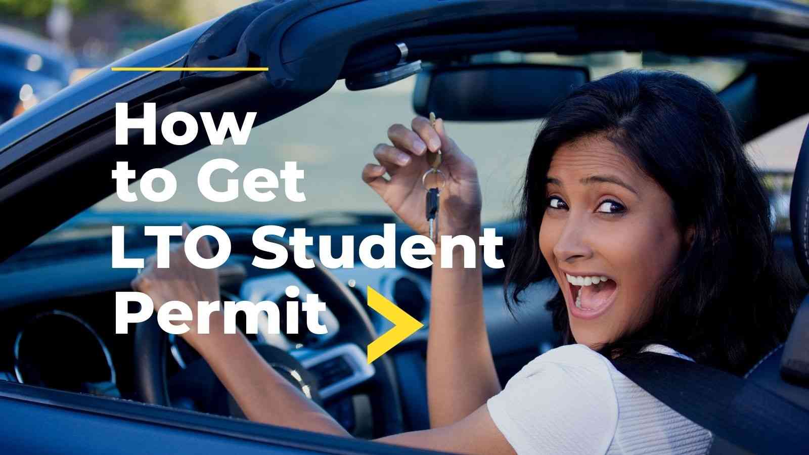 LTO student permit license requirements 2024