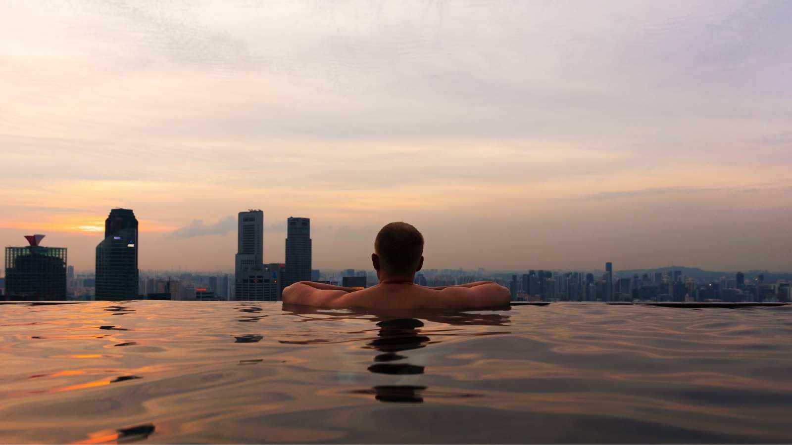 how to get in the marina bay sands infinity pool