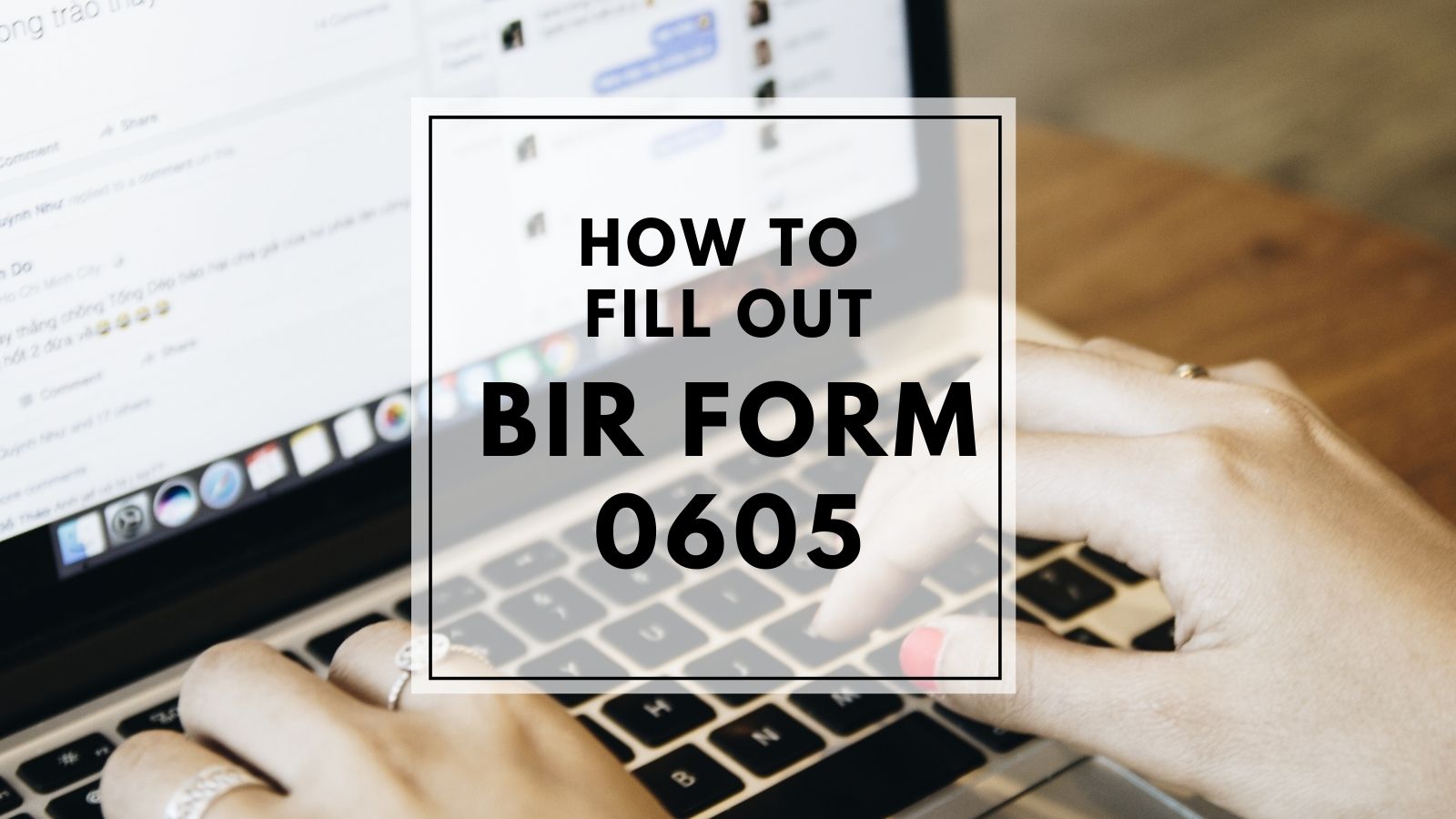 how to fill out bir form 0605 annual registration