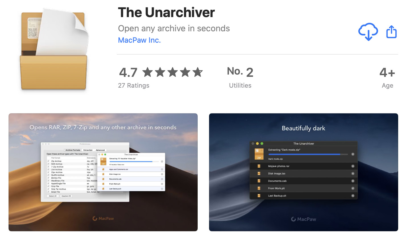 unarchiver app