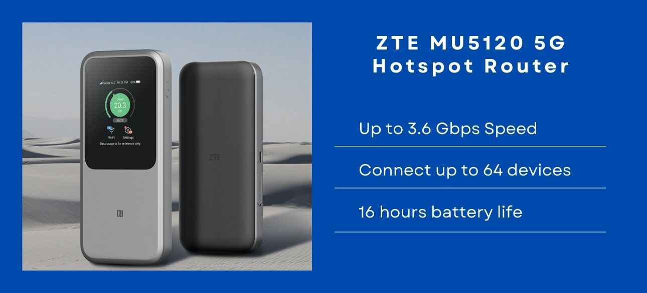 ZTE MU5120 5G hotspot router Philippines