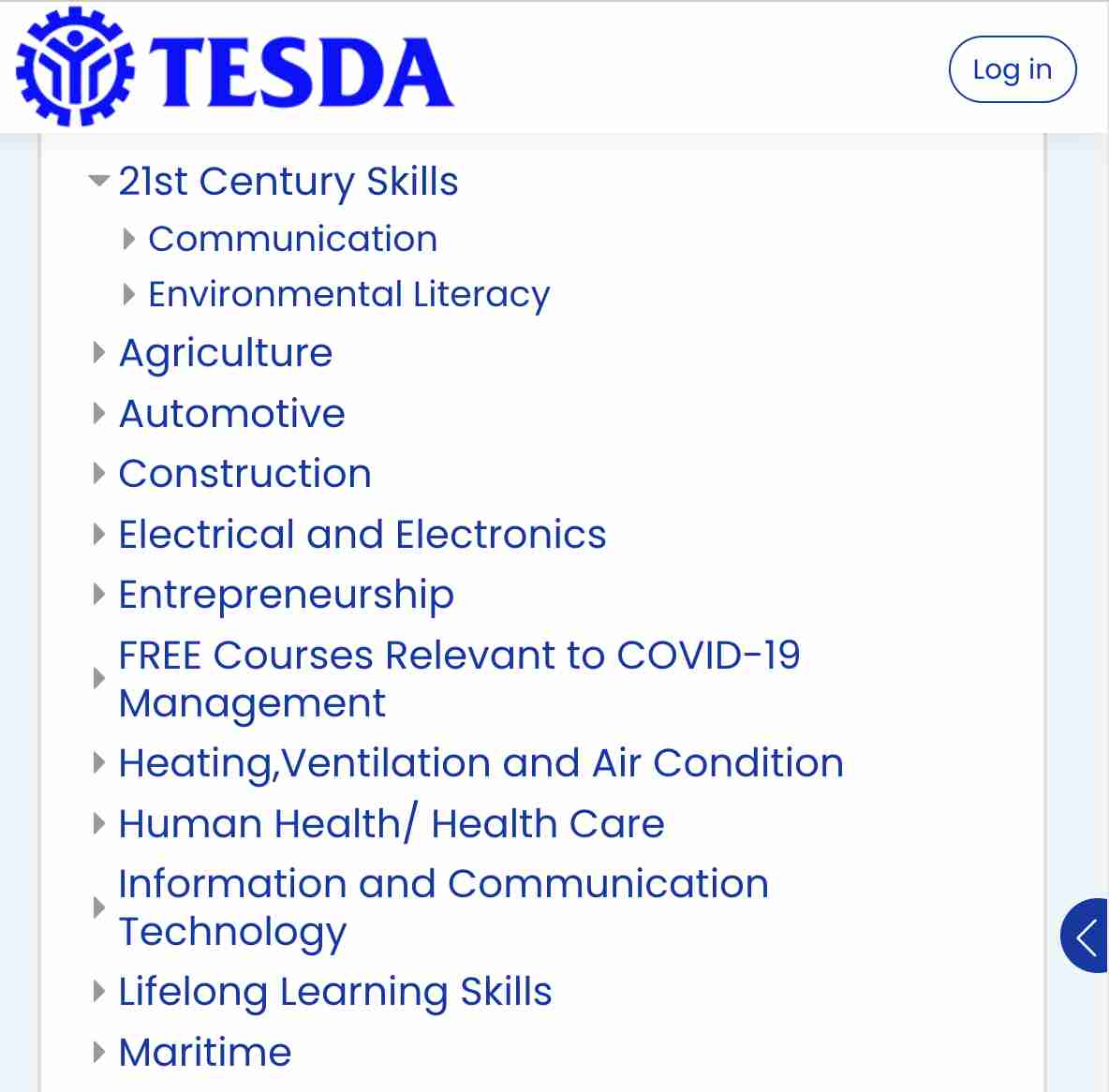 TESDA Online Program Courses Offered in 2023 for FREE