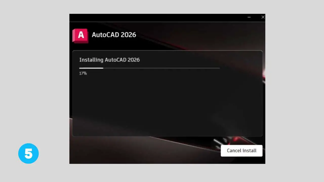 how to install free autocad 2026 for students