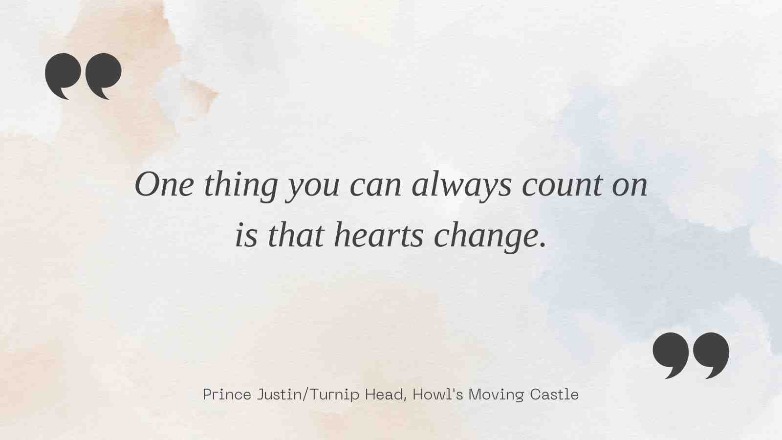 prince justin from howl's moving castle