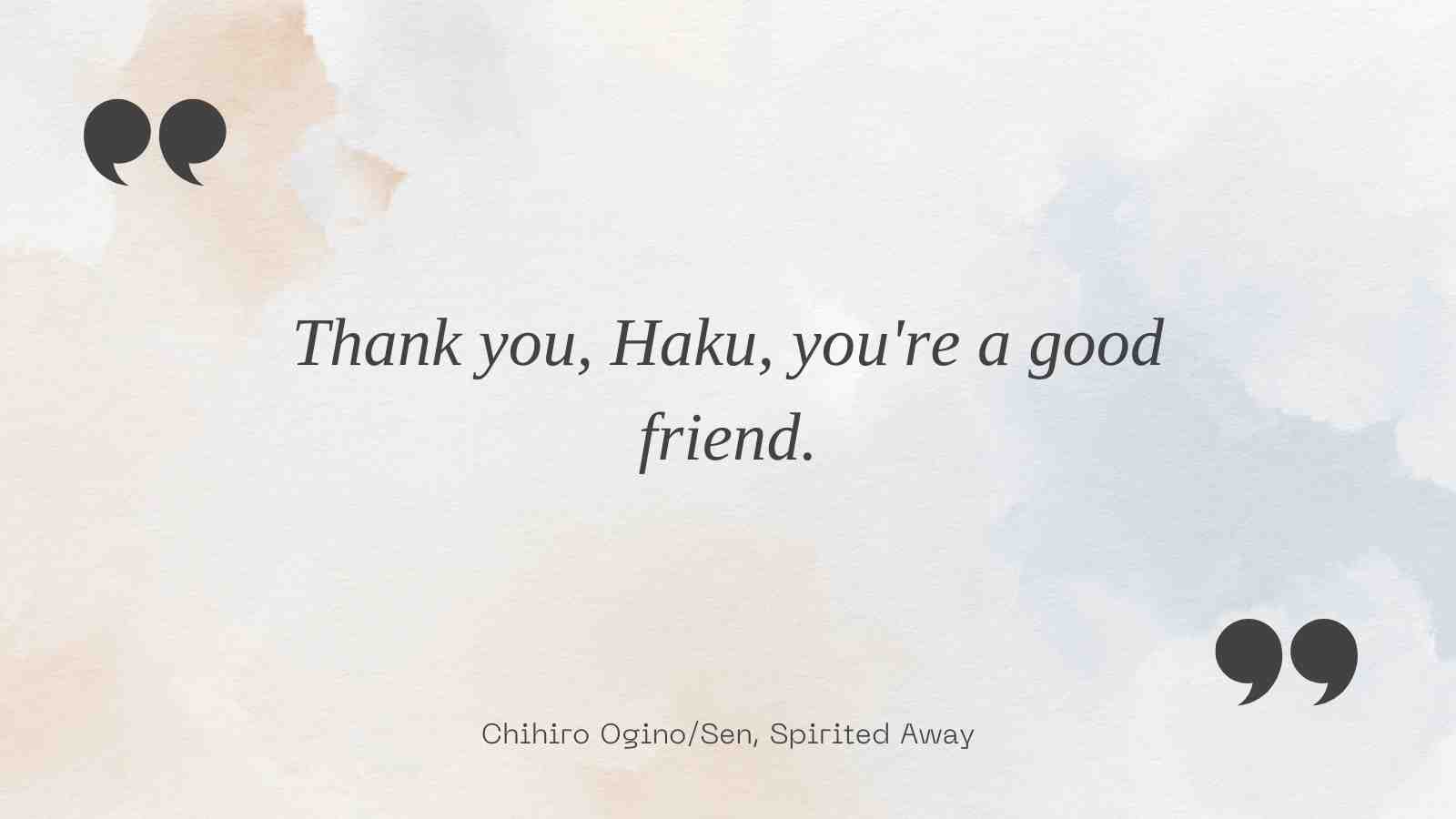 spirited away quotes