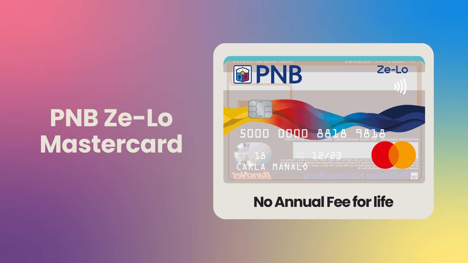PNB Ze Lo Credit Card
