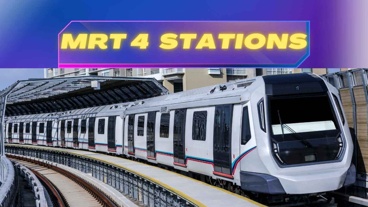 MRT Stations List in Order: From North to South (North Ave. to Taft)