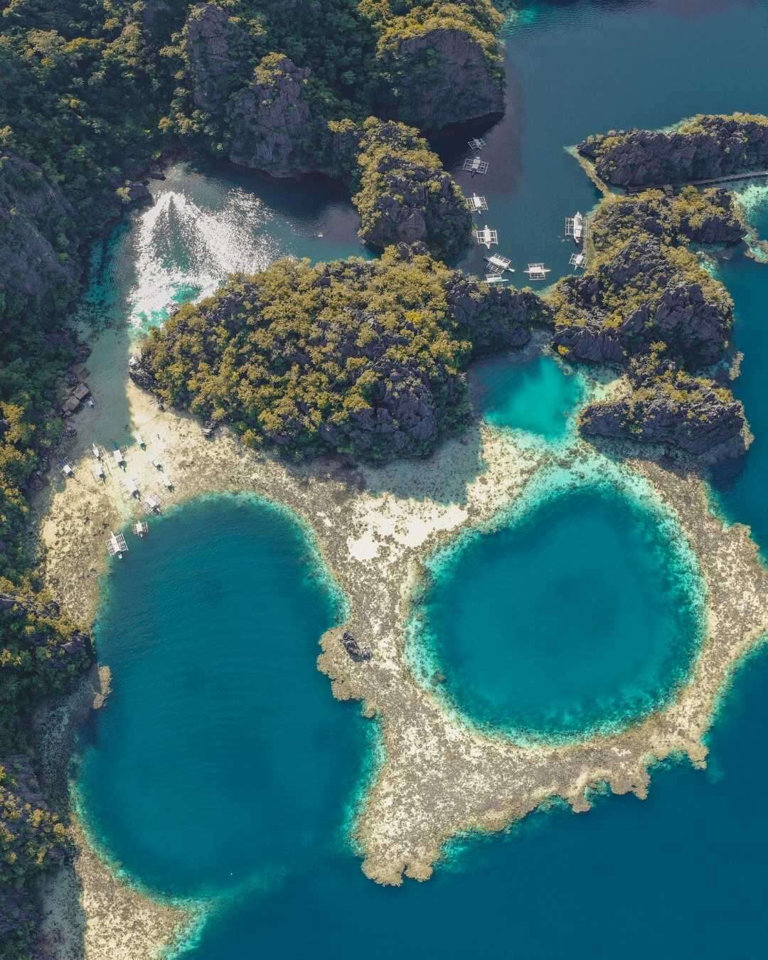 twin lagoon top view