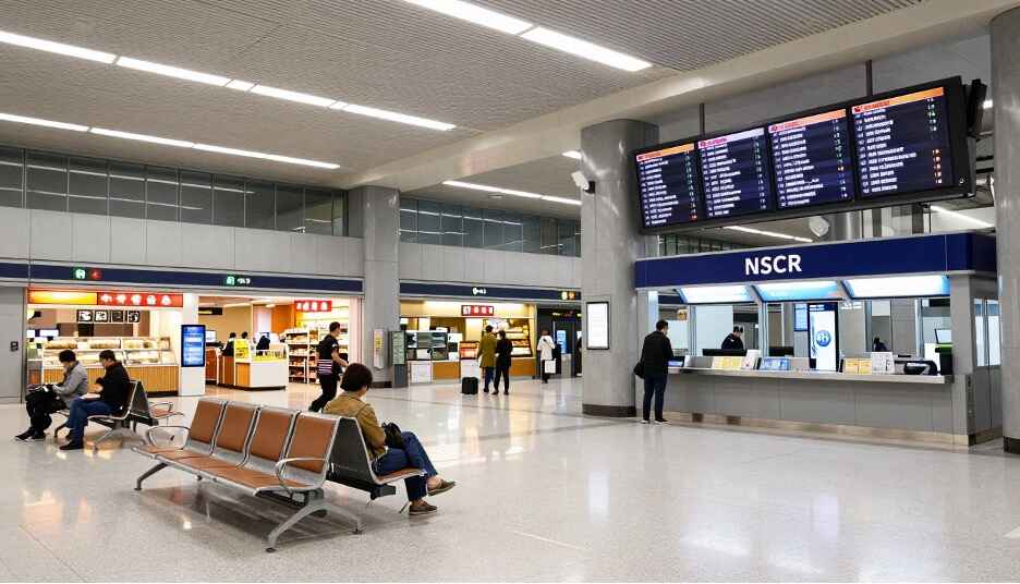 North-South Commuter Railway station concept
